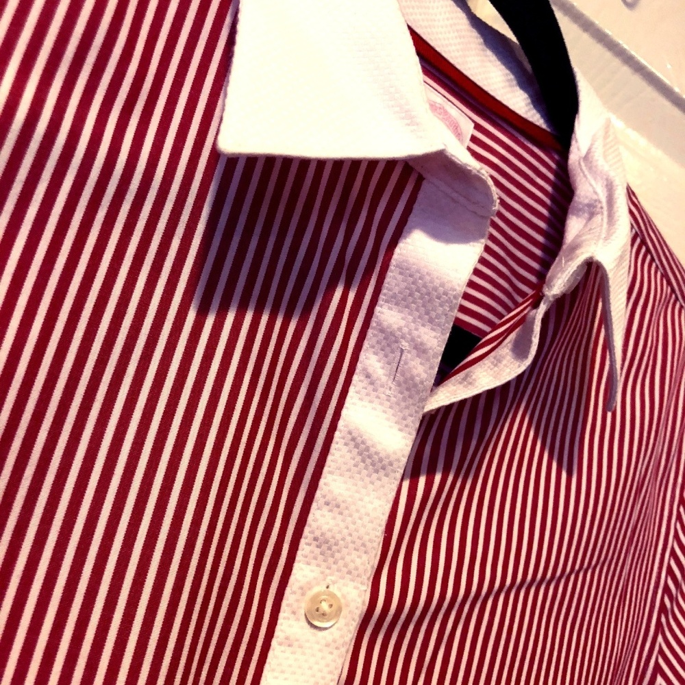 Brooks Brothers Womens Striped Dress Shirt